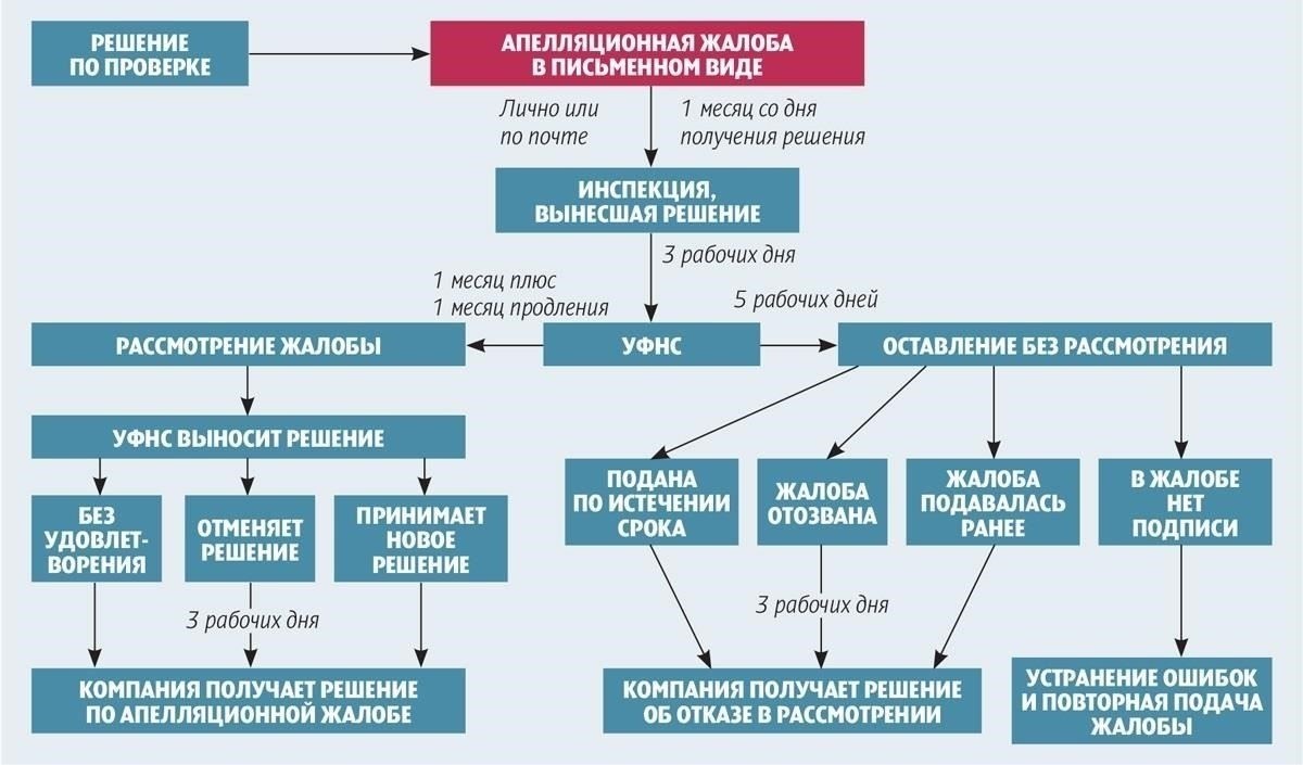 Необходимые документы для подачи апелляции