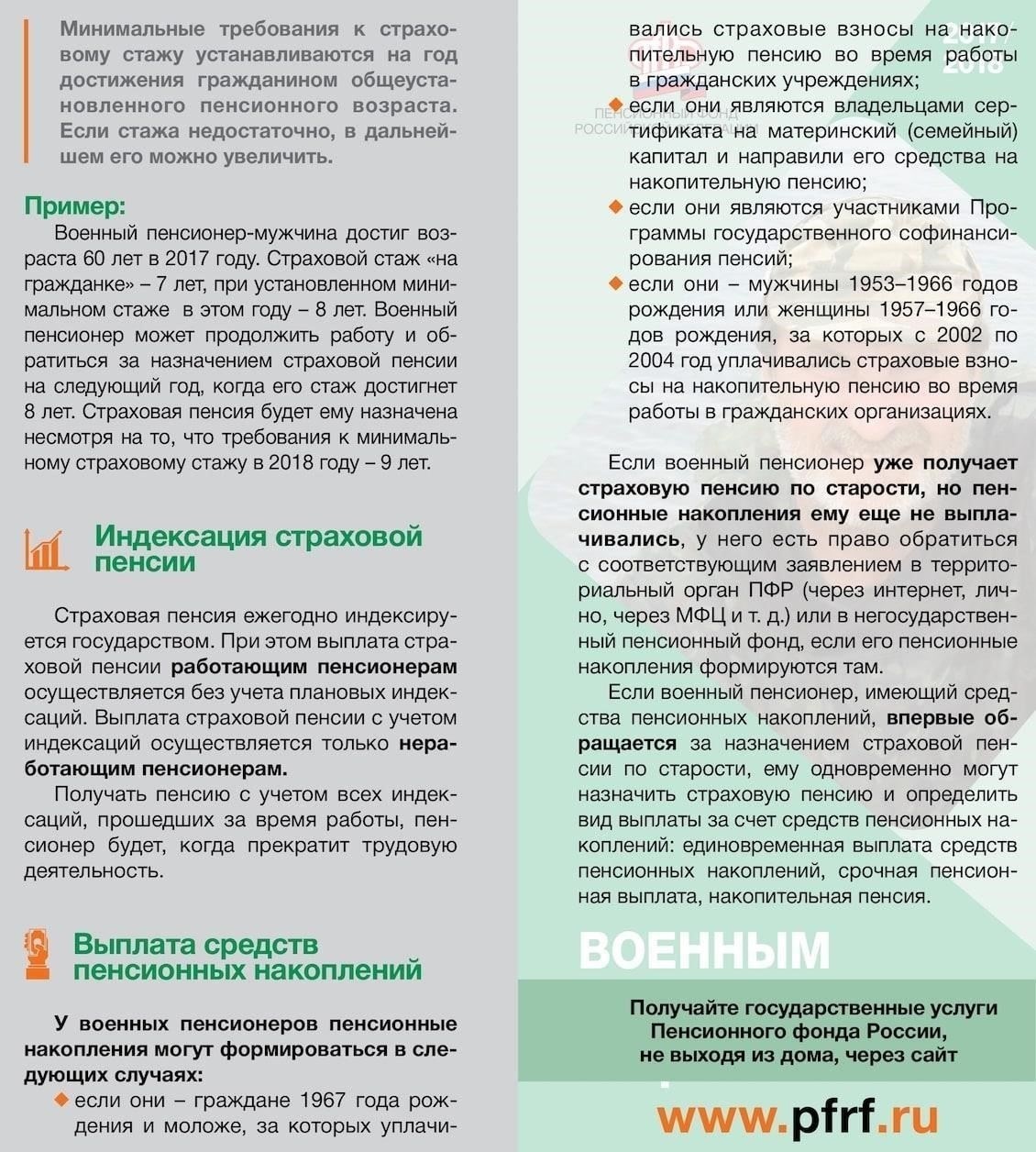 Право и сроки получения второй пенсии для военнослужащих