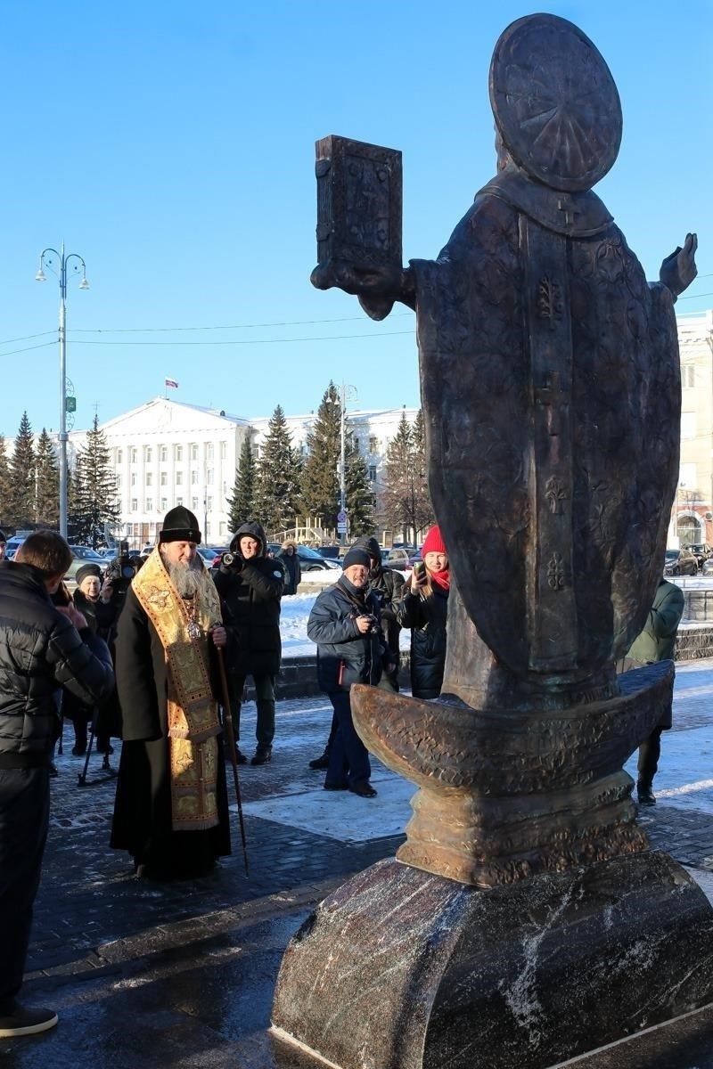 Роль Курганской области в церемонии открытия памятника