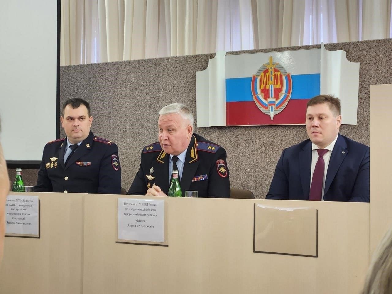 Роль руководства Мешкова в борьбе с местной преступностью