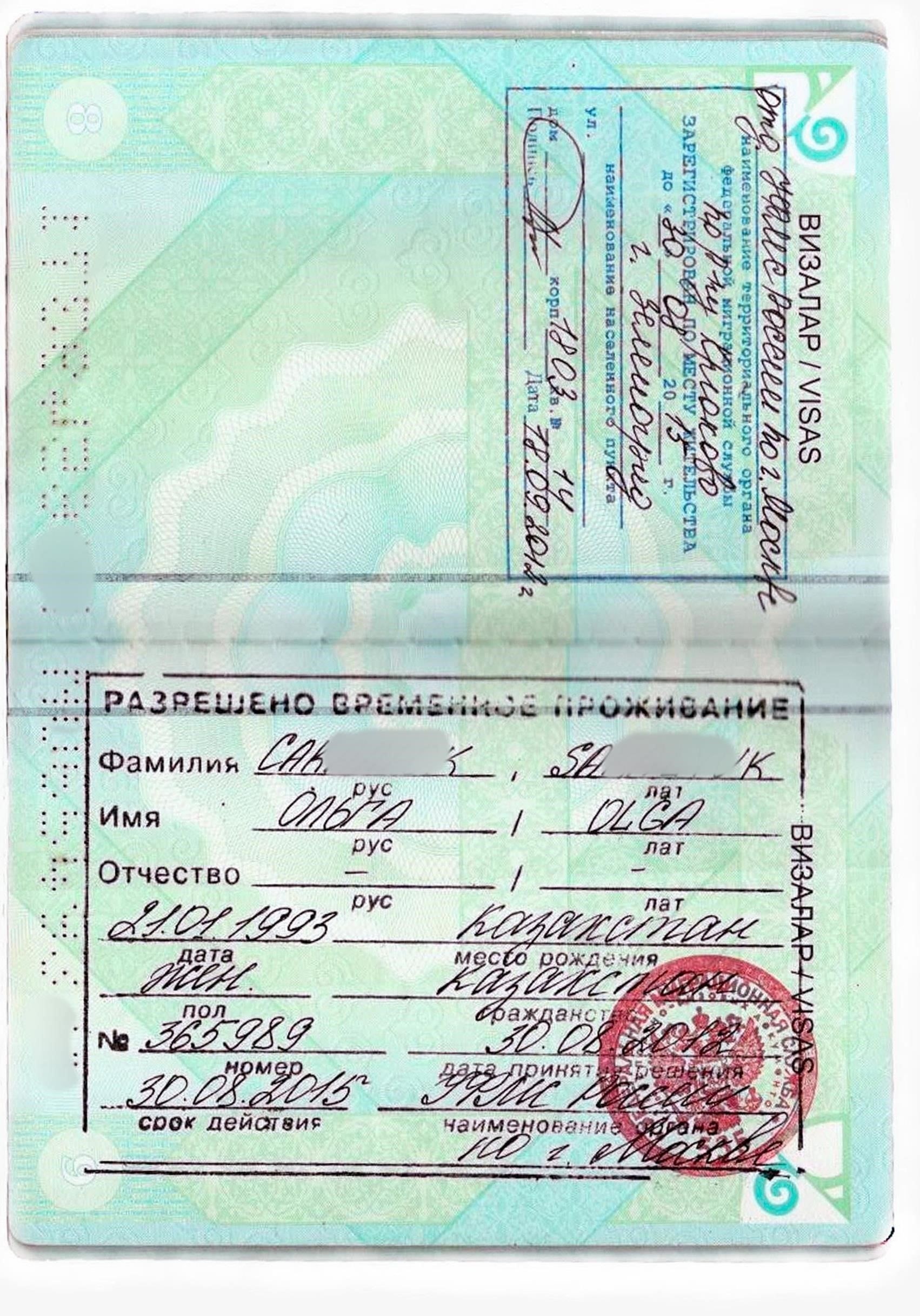 РВП и его цели для временного пребывания в России