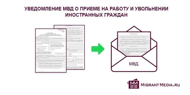 Уведомление местных властей об иностранном работнике